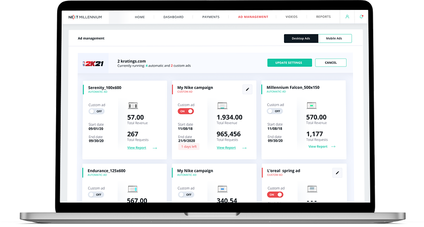 Dashboard Mockup