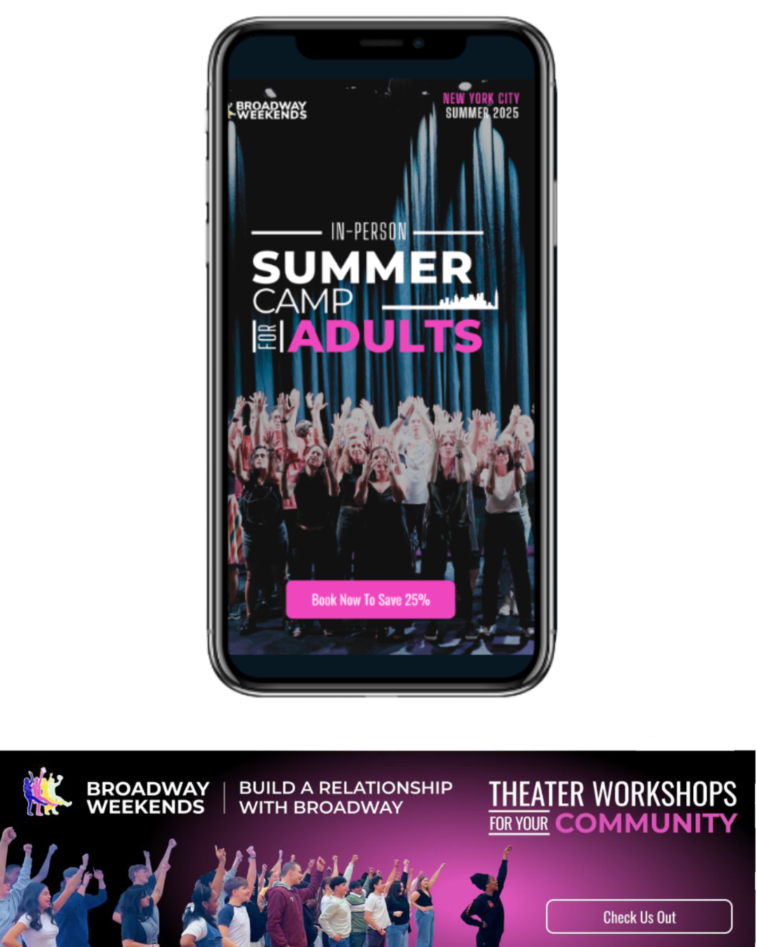 broadway weekends goals